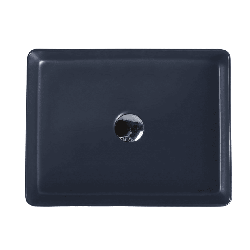 Etna 78 Series Counter-top Rectangular Art Basin - Nero Grey - MTO Marbles & Tiles Outlet