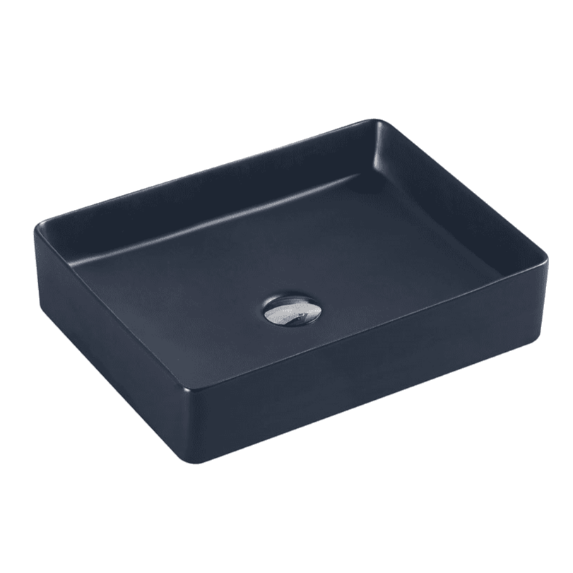 Etna 78 Series Counter-top Rectangular Art Basin - Nero Grey - MTO Marbles & Tiles Outlet