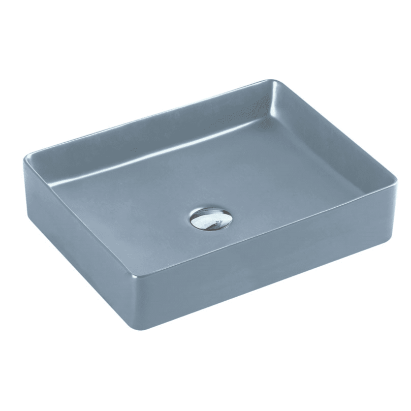 Etna 78 Series Counter-top Rectangular Art Basin - Tango Grey - MTO Marbles & Tiles Outlet