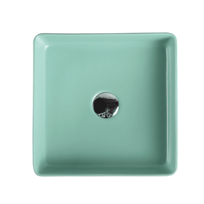 Etna 79 Series Counter-top Square Art Basin - Antique Green - MTO Marbles & Tiles Outlet