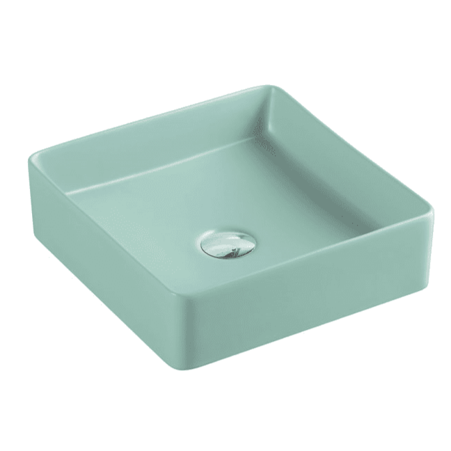 Etna 79 Series Counter-top Square Art Basin - Antique Green - MTO Marbles & Tiles Outlet