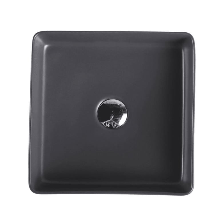 Etna 79 Series Counter-top Square Art Basin - Nero Grey - MTO Marbles & Tiles Outlet
