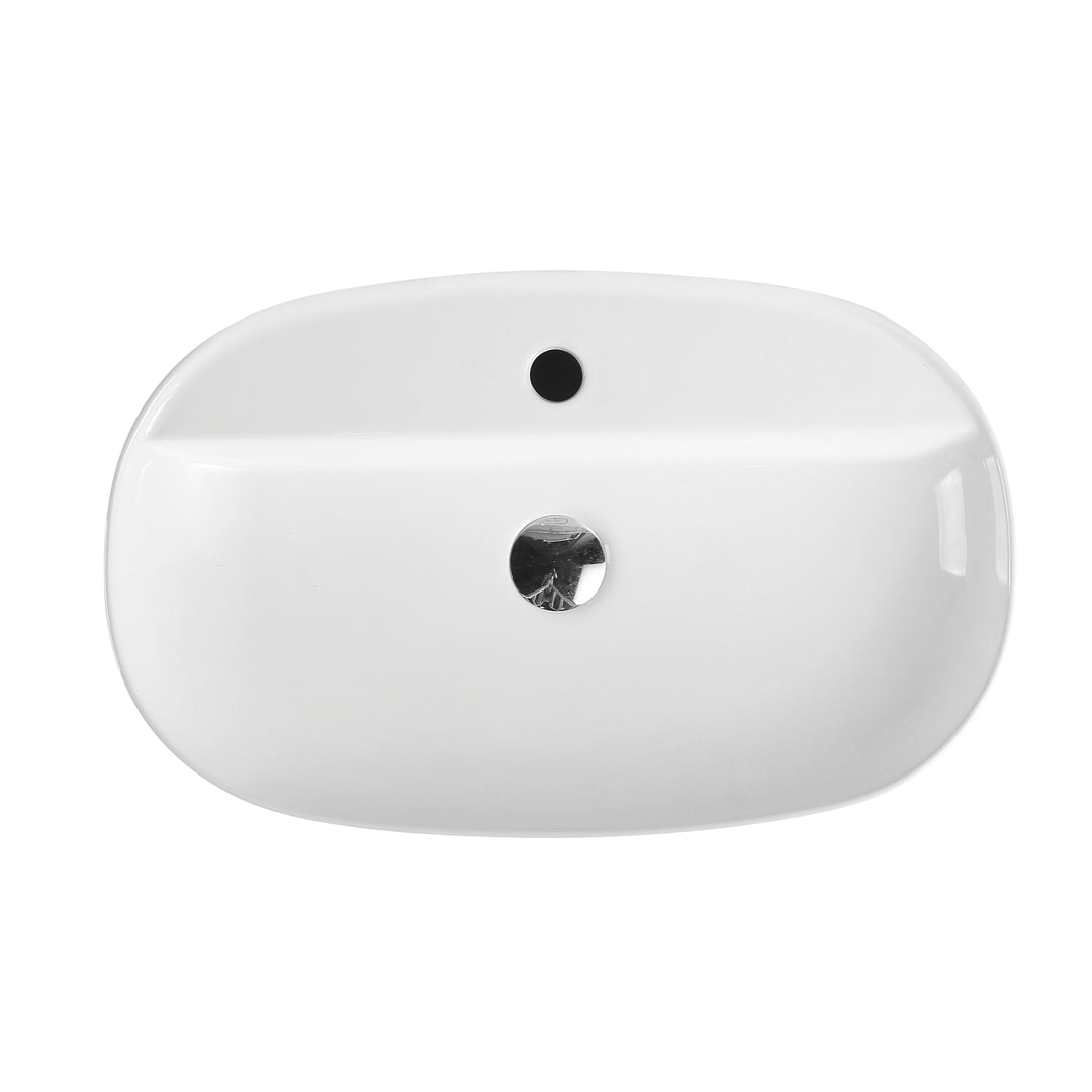 Evea 61M Counter-top Oval Basin - MTO Marbles & Tiles Outlet