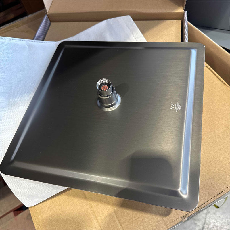 300mm Gunmetal Shower Head - MTO Marbles & Tiles Outlet