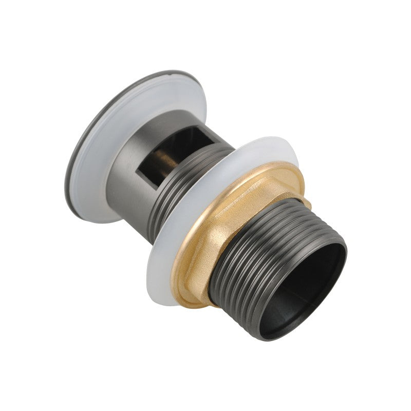 Gunmetal Pop Up Waste Overflow - MTO Marbles & Tiles Outlet