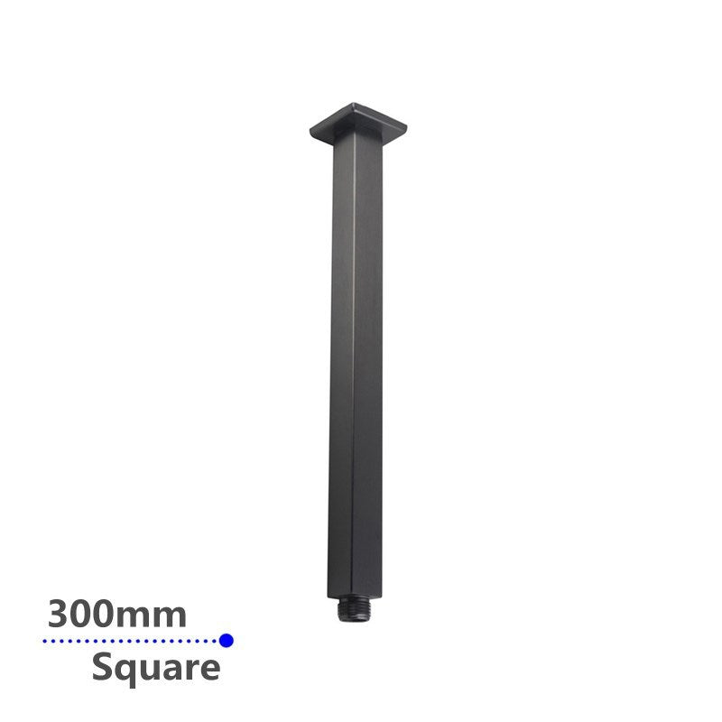 300mm Gunmetal Ceiling Shower Arm - MTO Marbles & Tiles Outlet