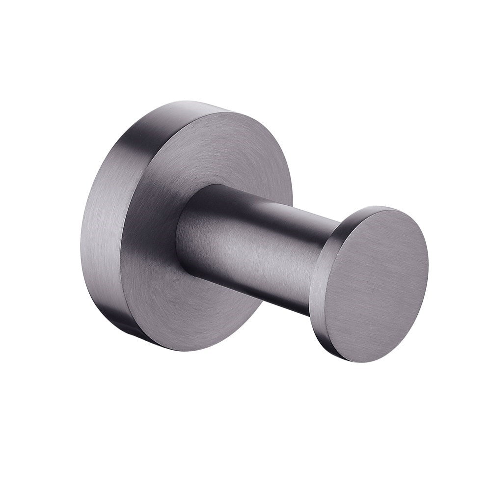 LUCID PIN - Gunmetal Robe Hook - MTO Marbles & Tiles Outlet