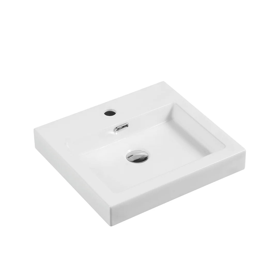 Kada 48M Insert Rectangular Basin - MTO Marbles & Tiles Outlet