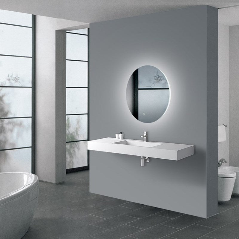 600mm LED Mirror - MTO Marbles & Tiles Outlet