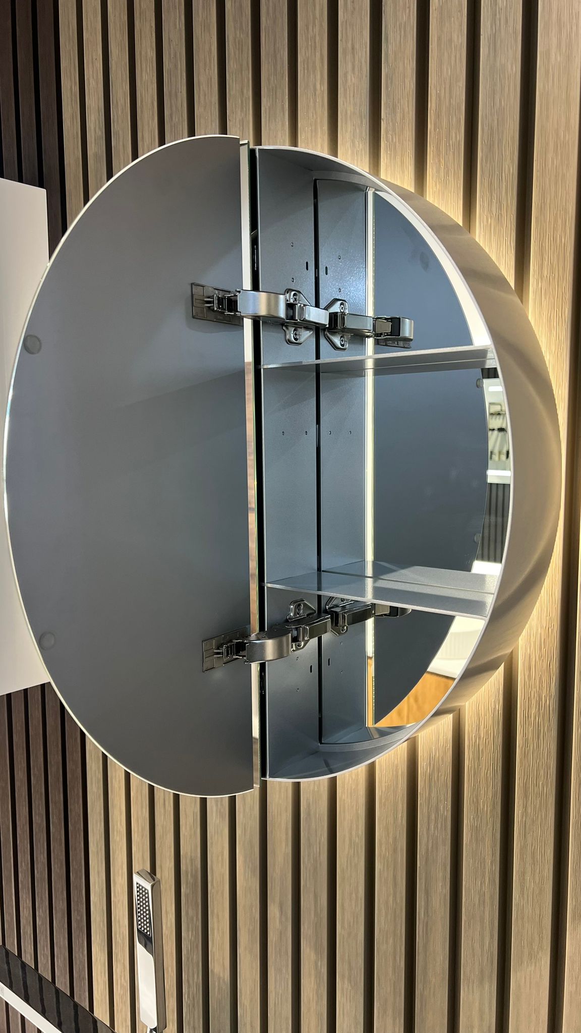 600x600x110mm LED Shaving Cabinet - MTO Marbles & Tiles Outlet