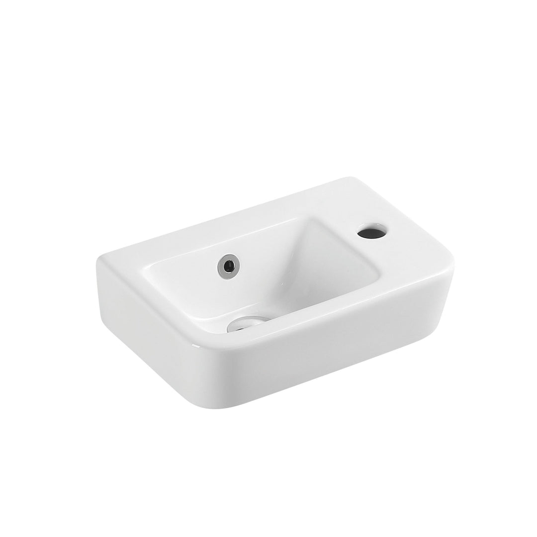 Mini 37R Compact Wall-Hung Basin - MTO Marbles & Tiles Outlet