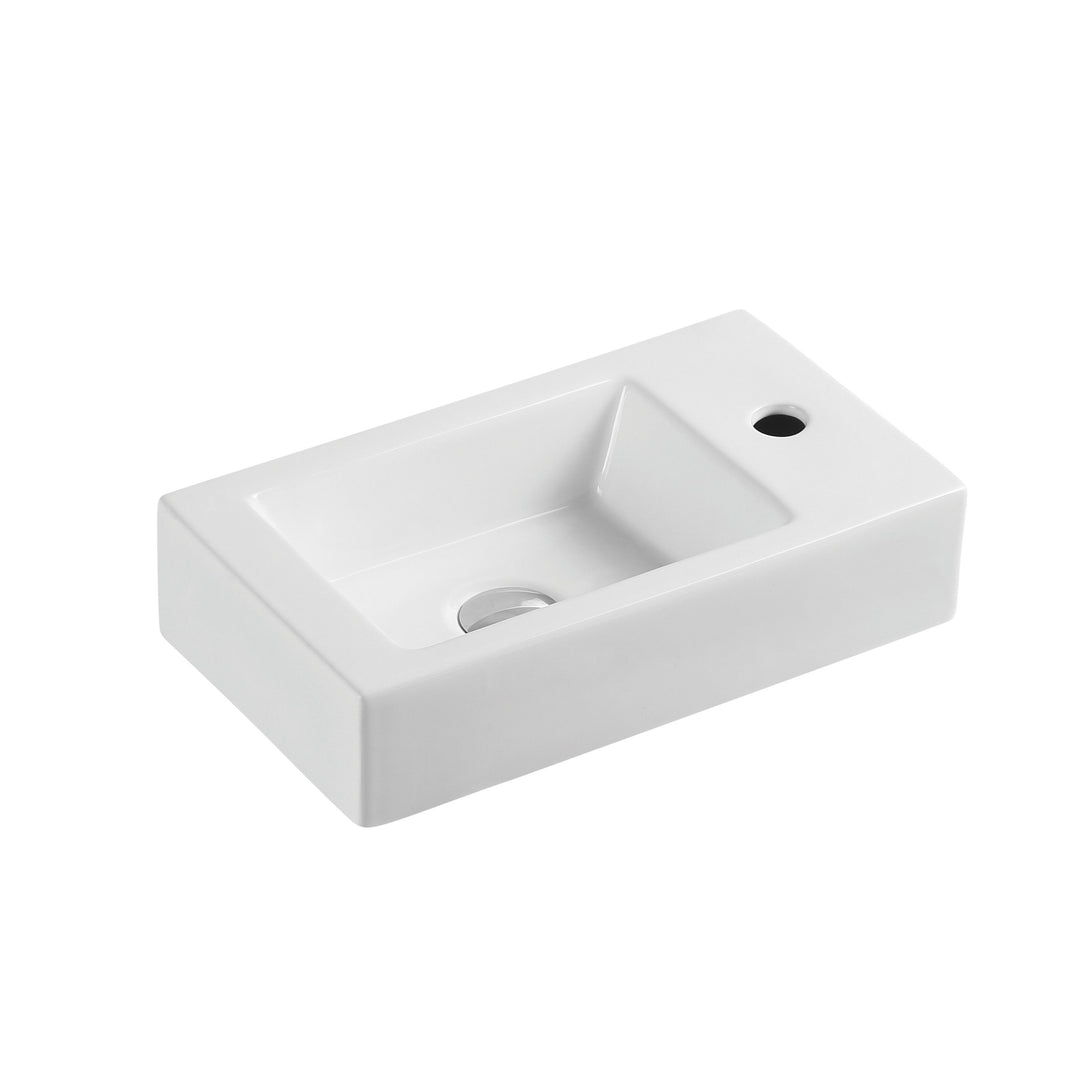 Mini 45R Compact Wall-Hung Basin - MTO Marbles & Tiles Outlet