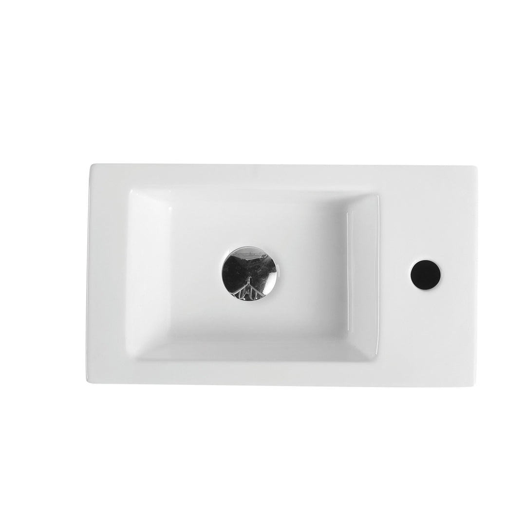 Mini 45R Compact Wall-Hung Basin - MTO Marbles & Tiles Outlet
