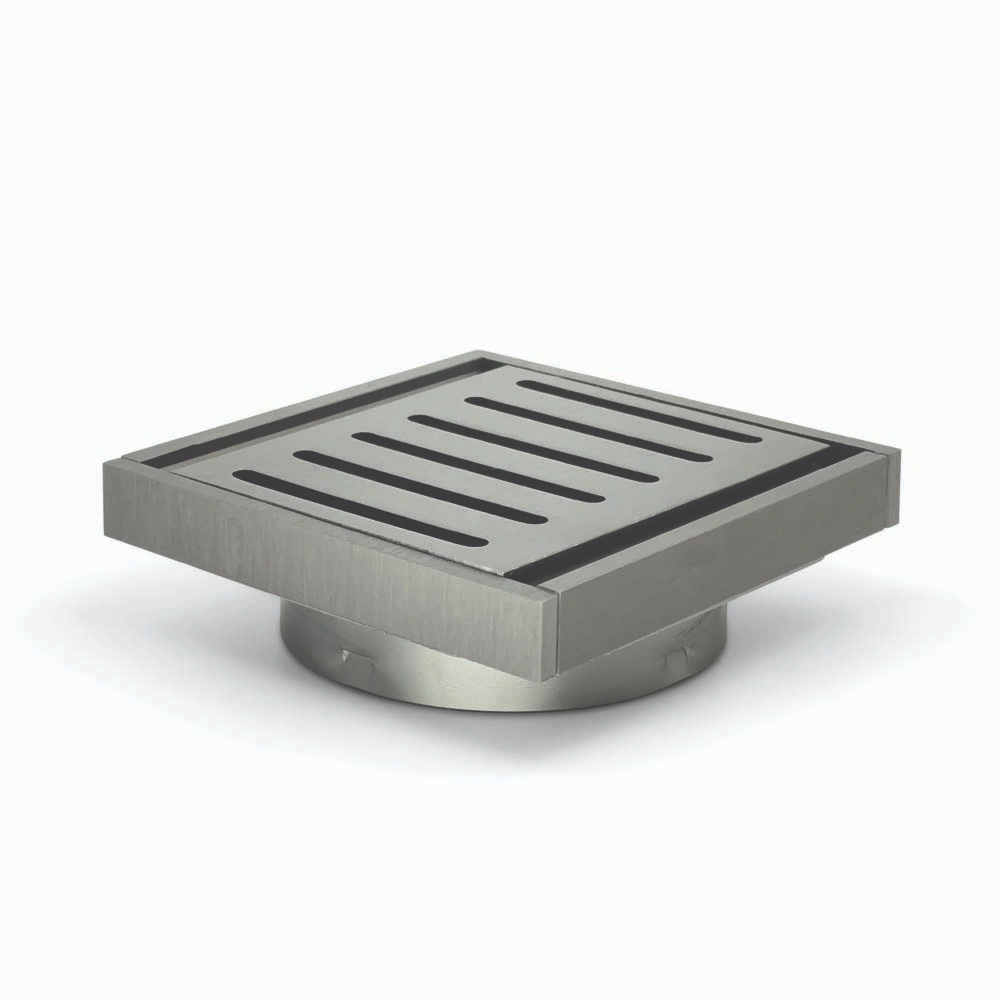 100*100*14mm Gun Metal Ezy Flow Guard Floor Waste - MTO Marbles & Tiles Outlet