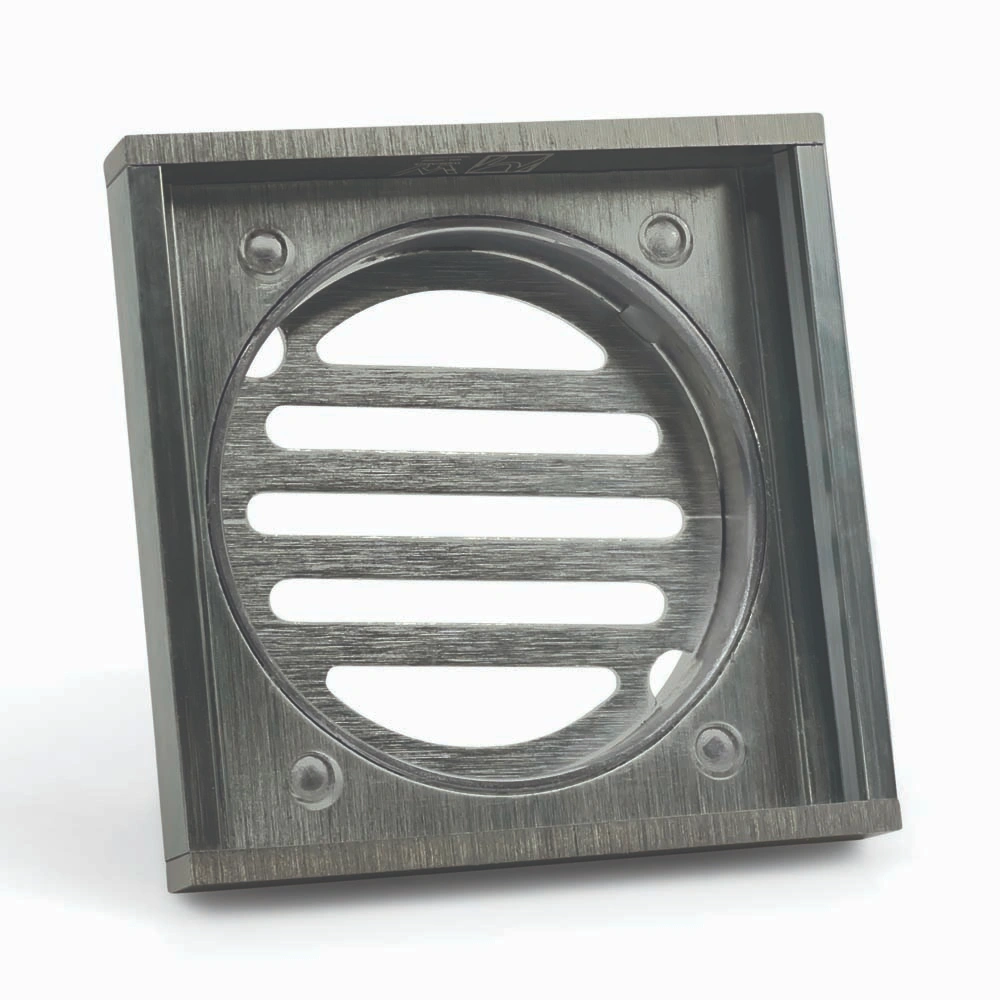 100*100*21mm Gun Metal Ezy Flow Guard Floor Waste - MTO Marbles & Tiles Outlet