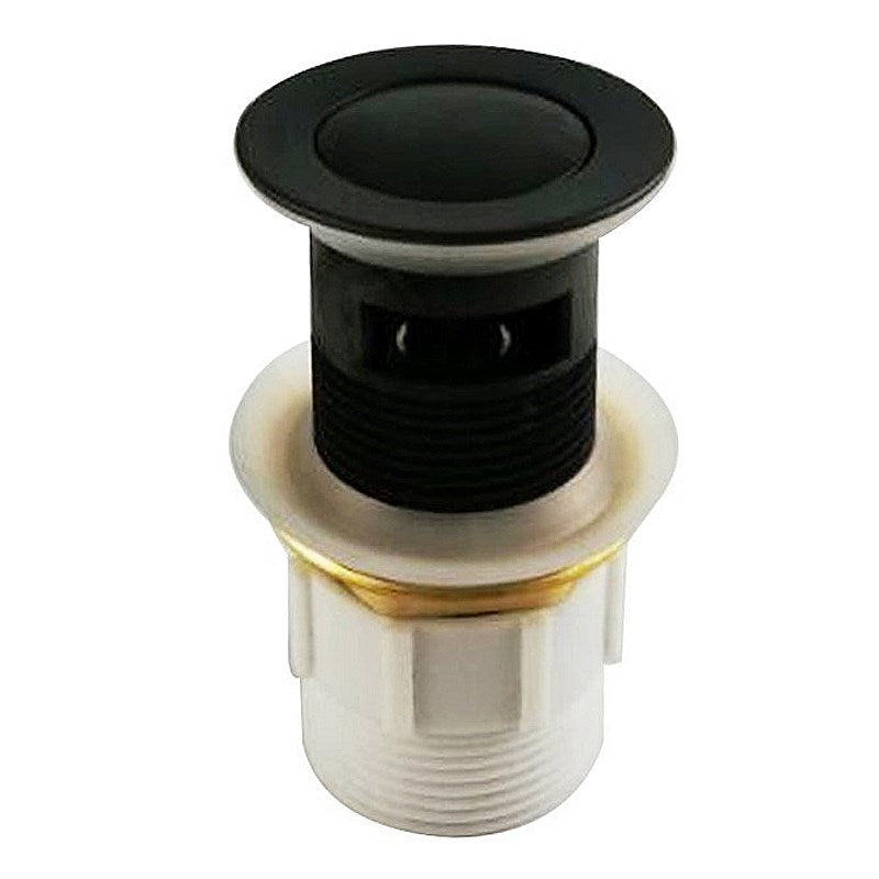 Black Pop Up Waste Overflow - MTO Marbles & Tiles Outlet