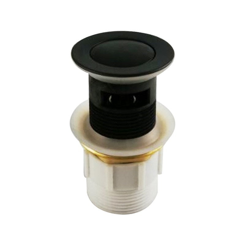 Black Pop Up Waste Overflow - MTO Marbles & Tiles Outlet