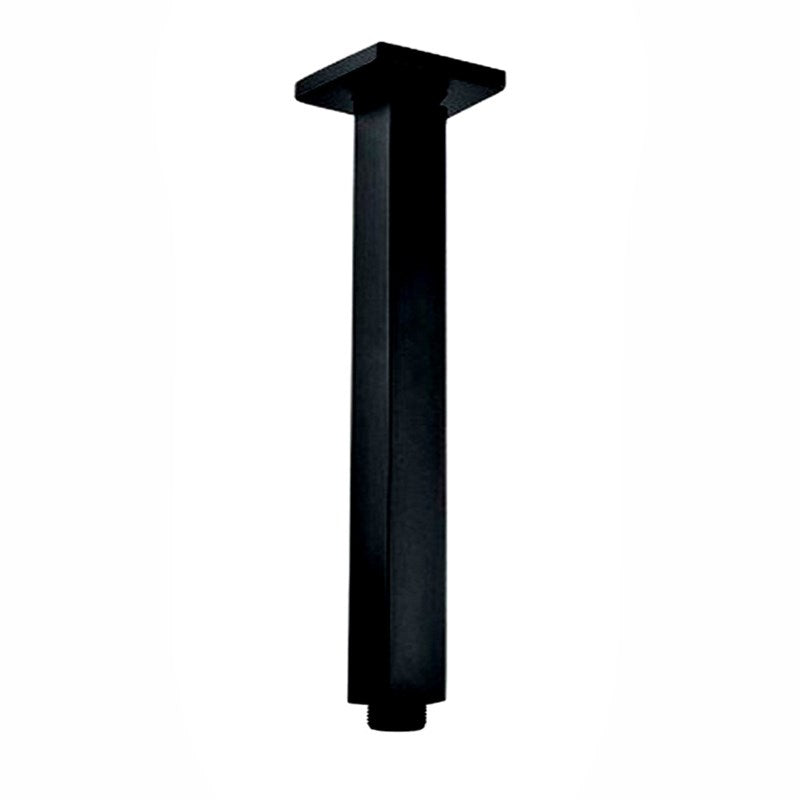 200mm Black Ceiling Shower Arm - MTO Marbles & Tiles Outlet