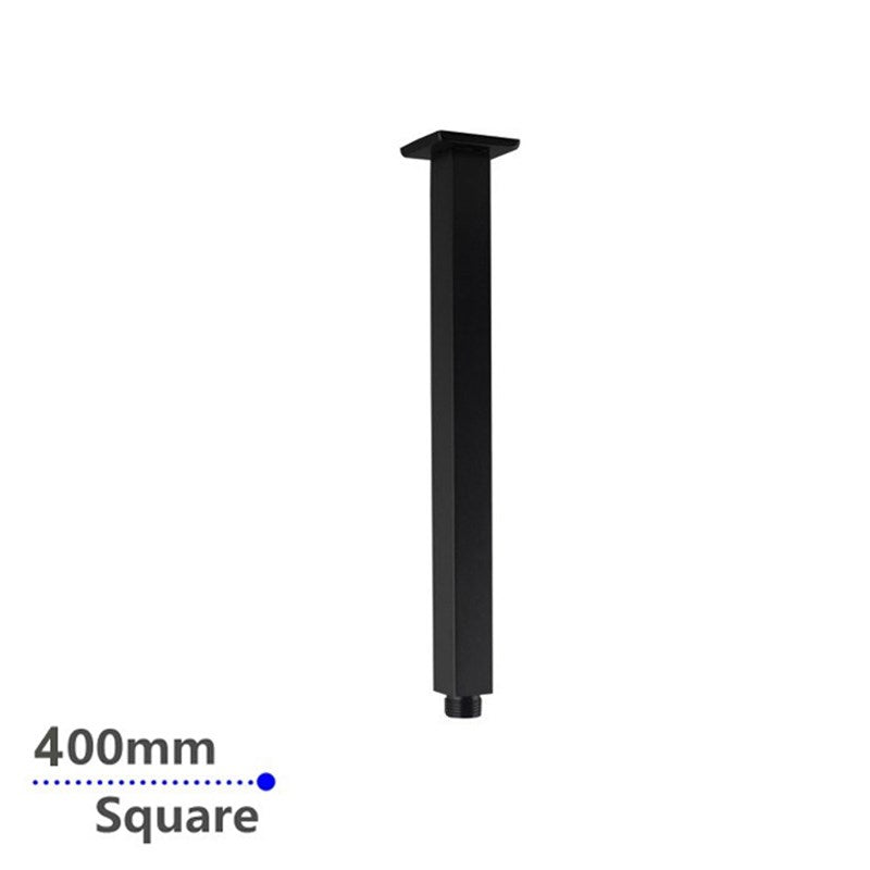 400mm Black Ceiling Shower Arm - MTO Marbles & Tiles Outlet