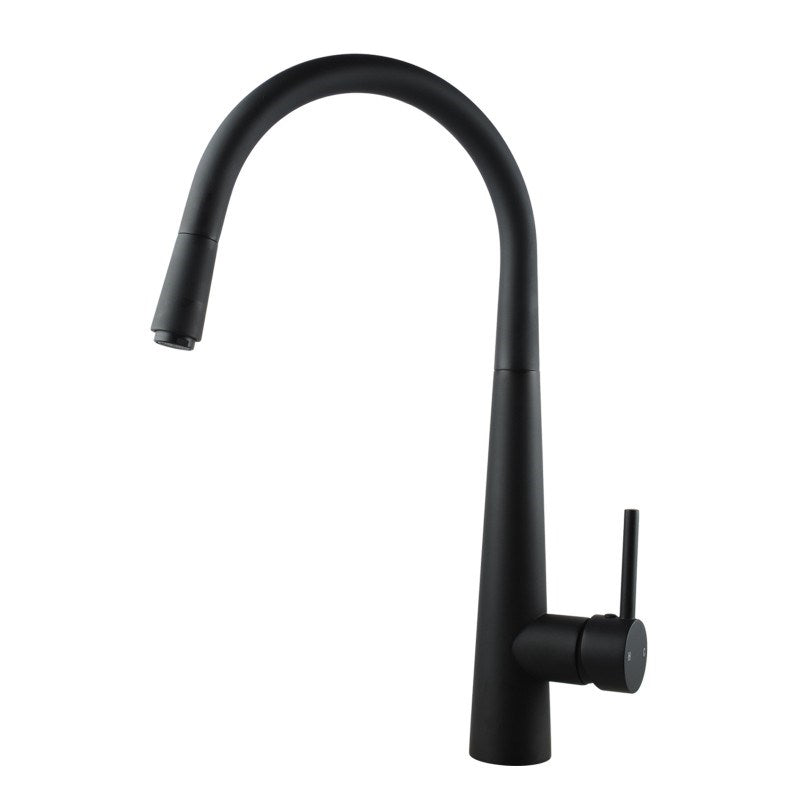 Black Pull Out Kitchen Mixer - MTO Marbles & Tiles Outlet