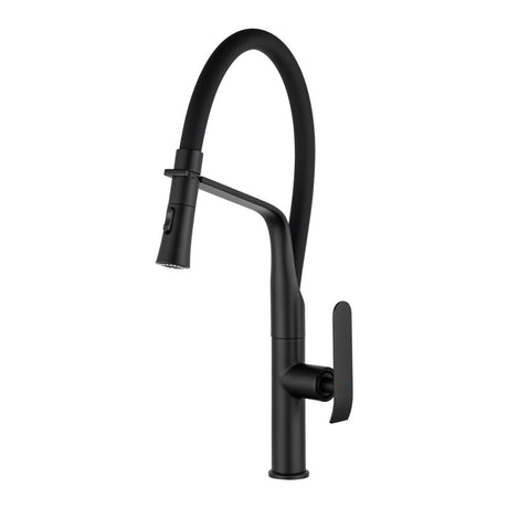 Black Pull Out Kitchen Mixer - MTO Marbles & Tiles Outlet