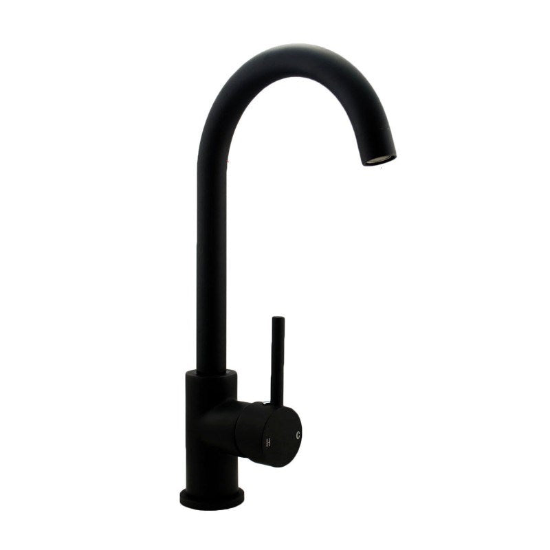 Black Standard Kitchen Mixer - MTO Marbles & Tiles Outlet