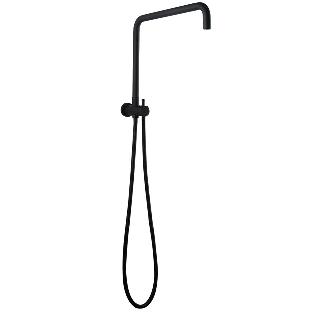 Black Shower Rail - MTO Marbles & Tiles Outlet
