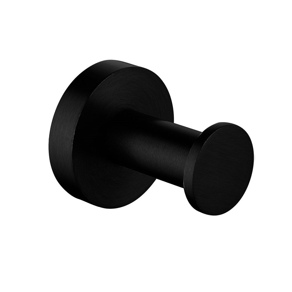 LUCID PIN - Black Robe Hook - MTO Marbles & Tiles Outlet