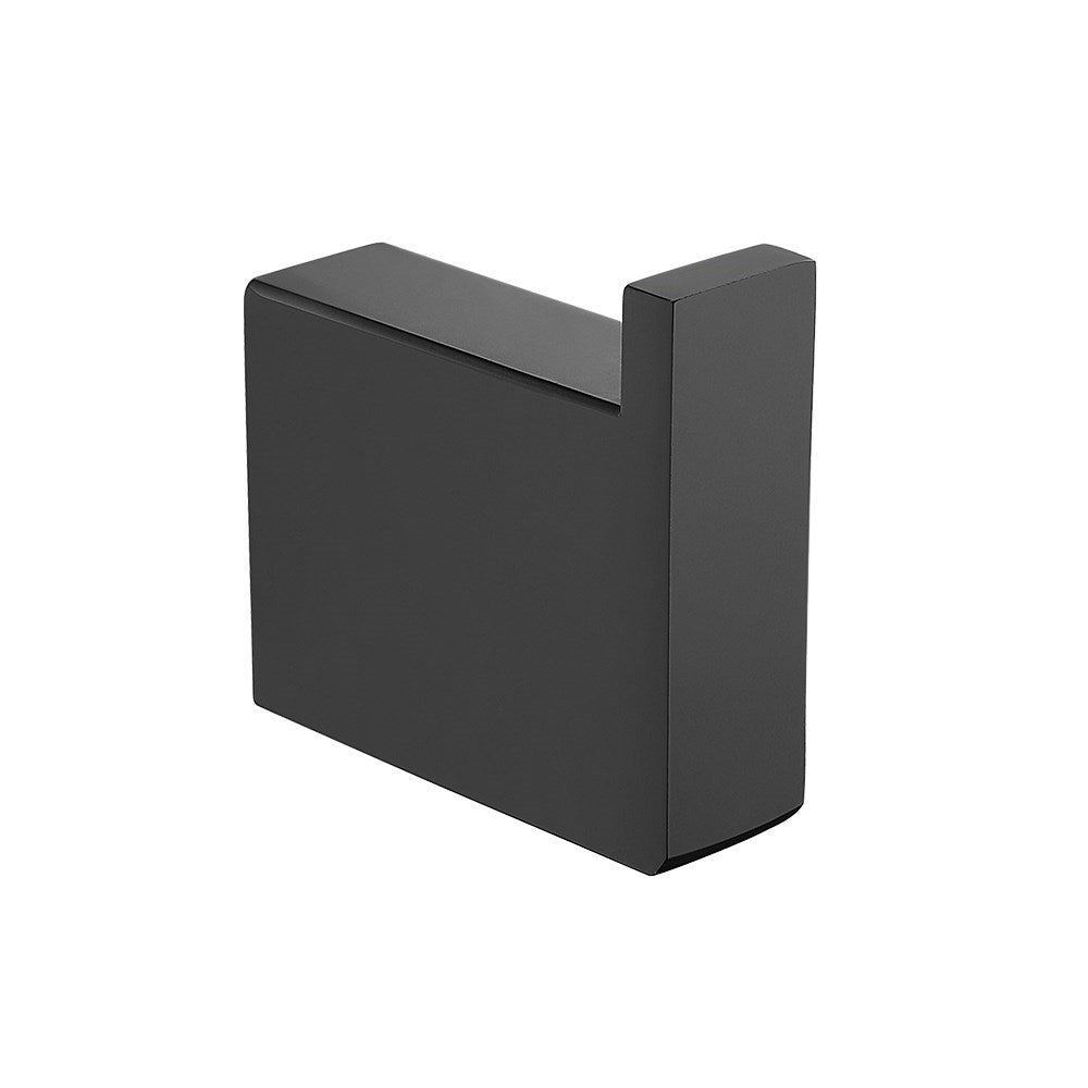 IVANO - Black Robe Hook - MTO Marbles & Tiles Outlet