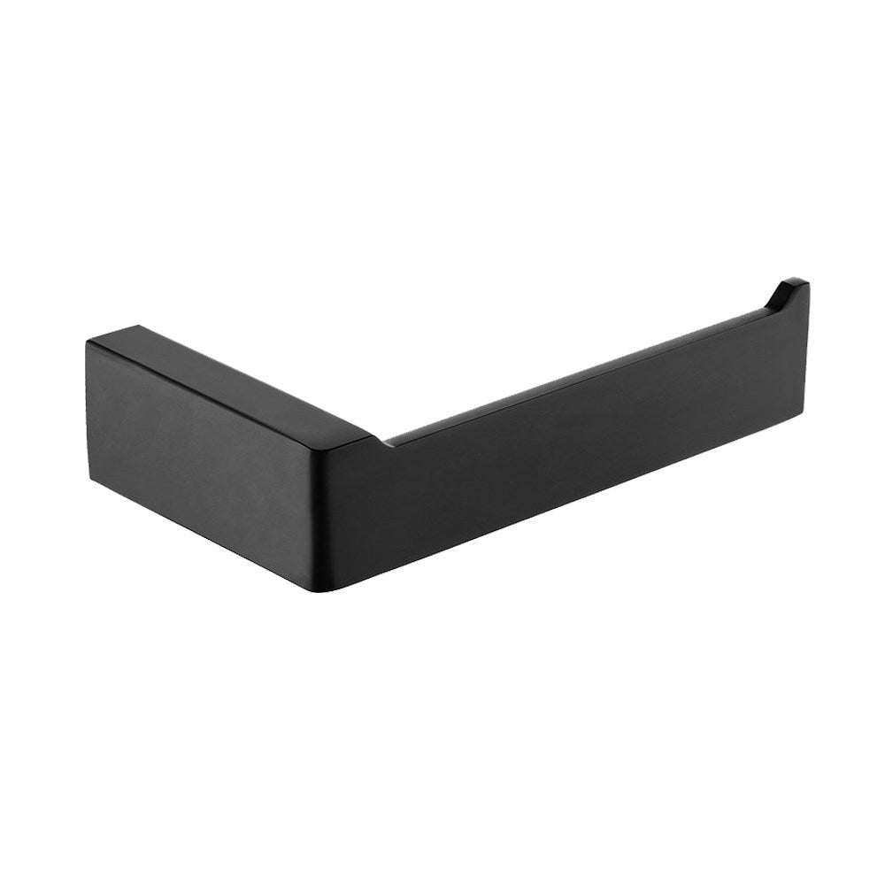 IVANO - Black Toilet Paper Holder - MTO Marbles & Tiles Outlet