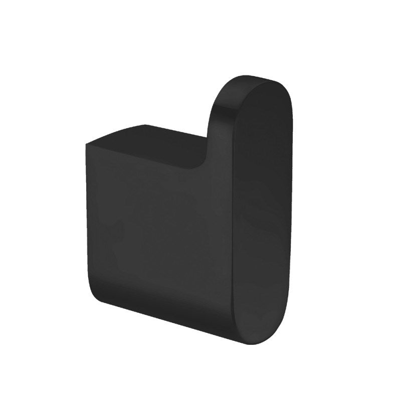 VOG - Black Robe Hook - MTO Marbles & Tiles Outlet