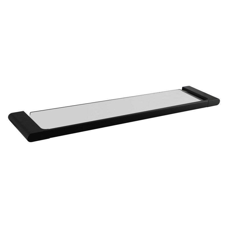 VOG - Black Glass Shelf - MTO Marbles & Tiles Outlet