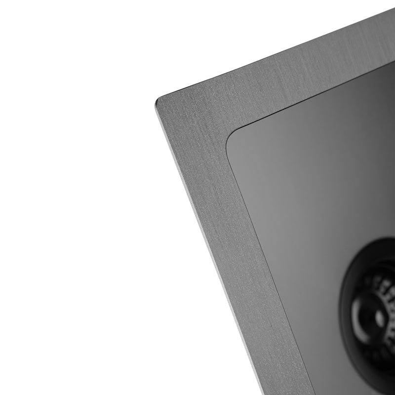 860x440x200mm Gun Metal Grey Stainless Steel Double Bowl Kitchen Sink - MTO Marbles & Tiles Outlet