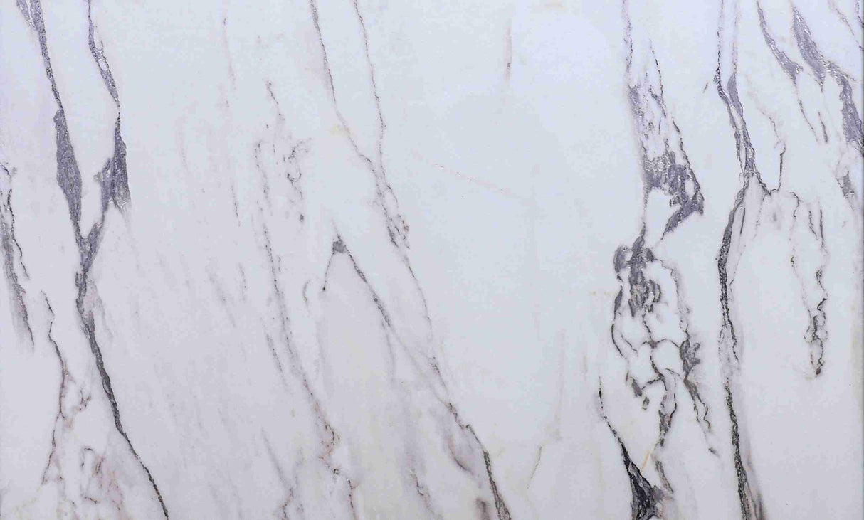 Close-up of a marble surface with gray and white patterns