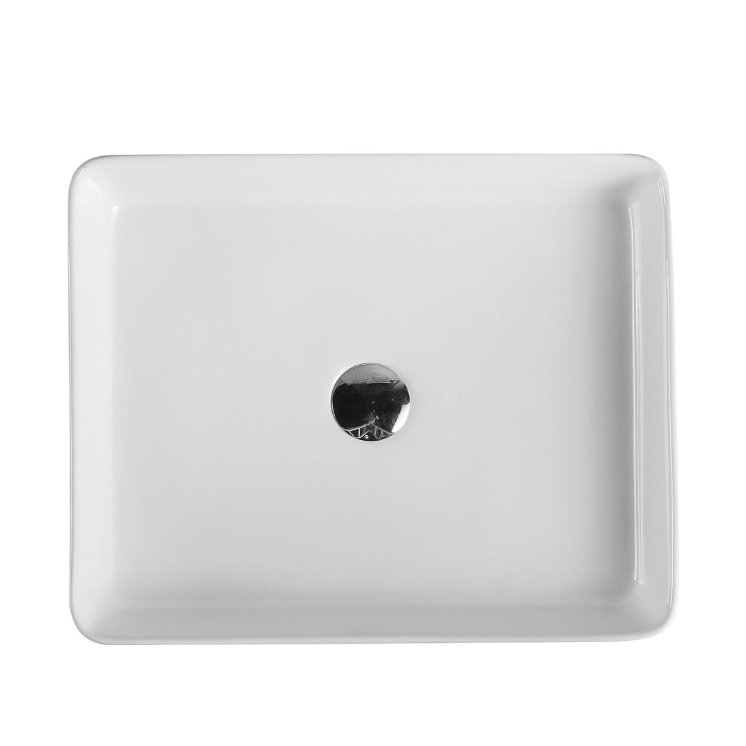 Qtro 47 Counter-top Rectangular Basin - MTO Marbles & Tiles Outlet