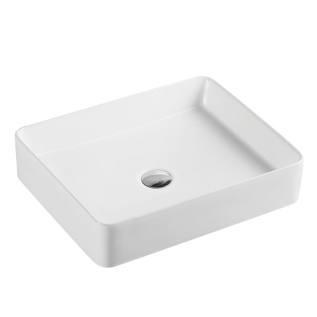 Qtro 47 Counter-top Rectangular Basin - MTO Marbles & Tiles Outlet