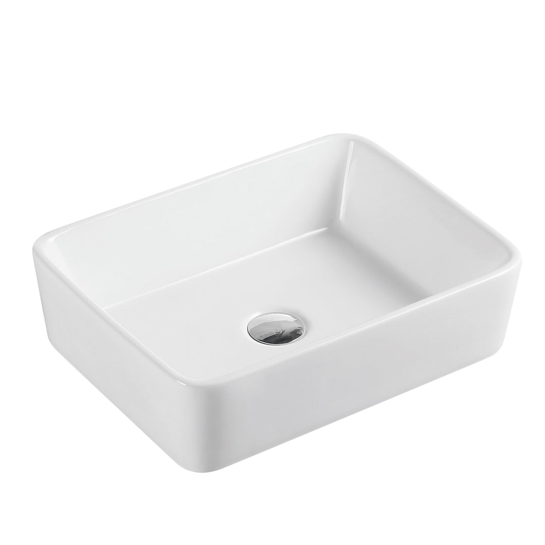 Qtro 48 Counter-top Rectangular Basin - MTO Marbles & Tiles Outlet
