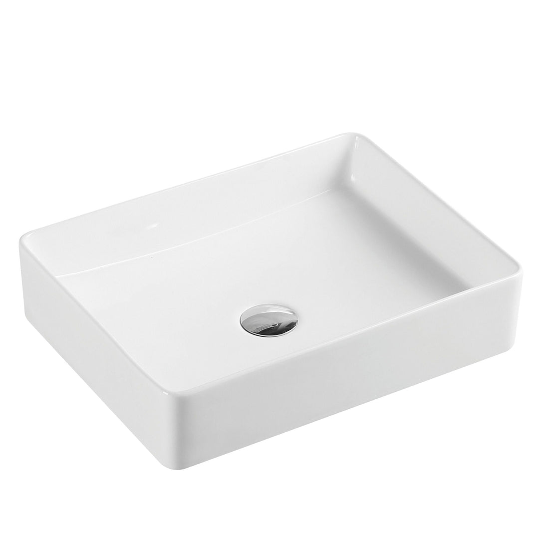 Qtro 51 Counter-top Rectangular Basin - MTO Marbles & Tiles Outlet