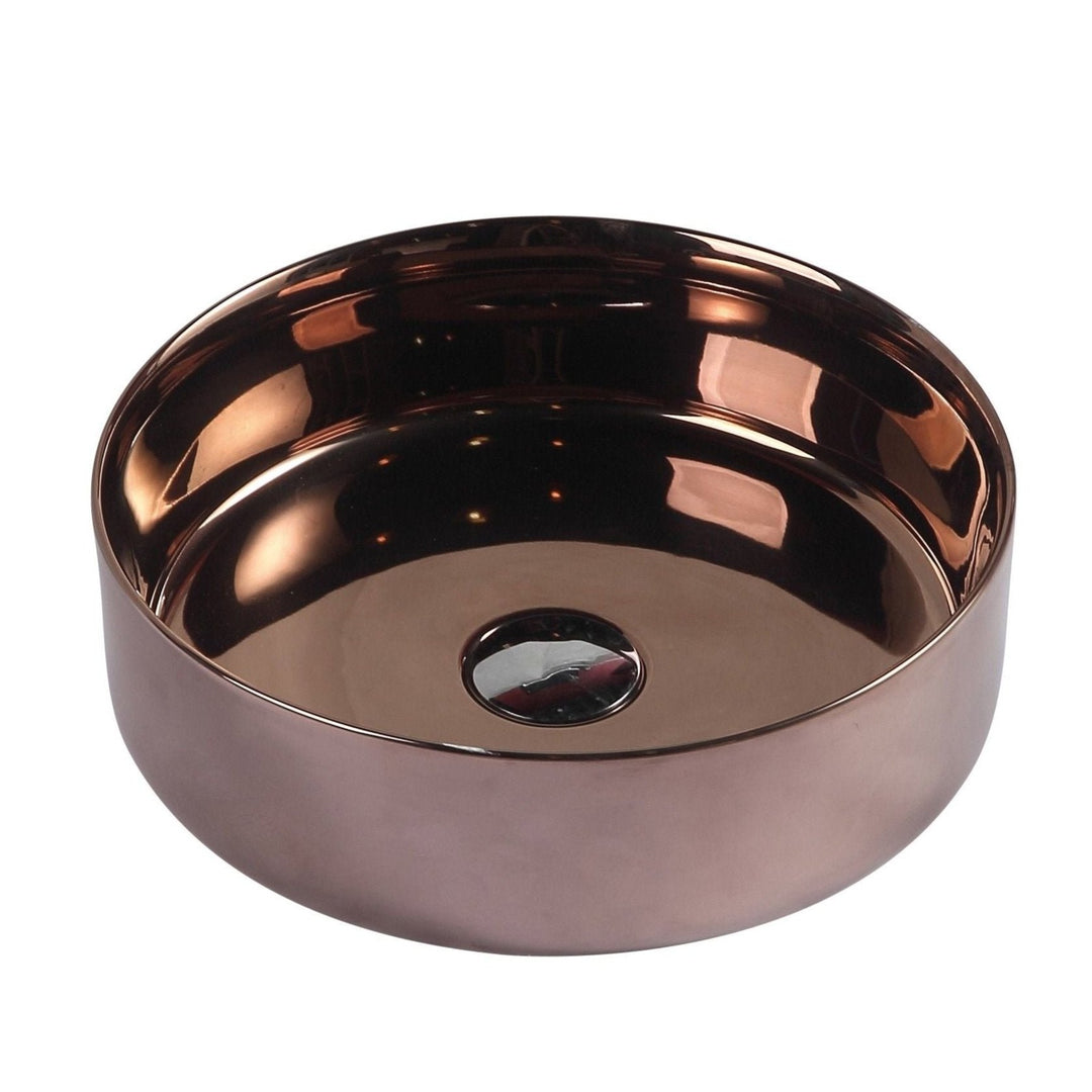 Sasso 34 Counter-top Round Basin - Posh Gold - MTO Marbles & Tiles Outlet