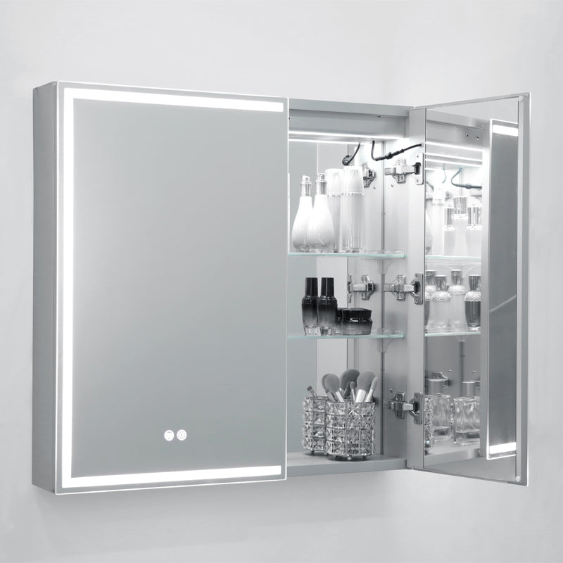 750x720x139mm LED Shaving Cabinet - MTO Marbles & Tiles Outlet