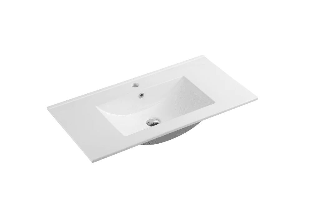 1200mm Single Bowl Ceramic Top Vanity Basin - MTO Marbles & Tiles Outlet
