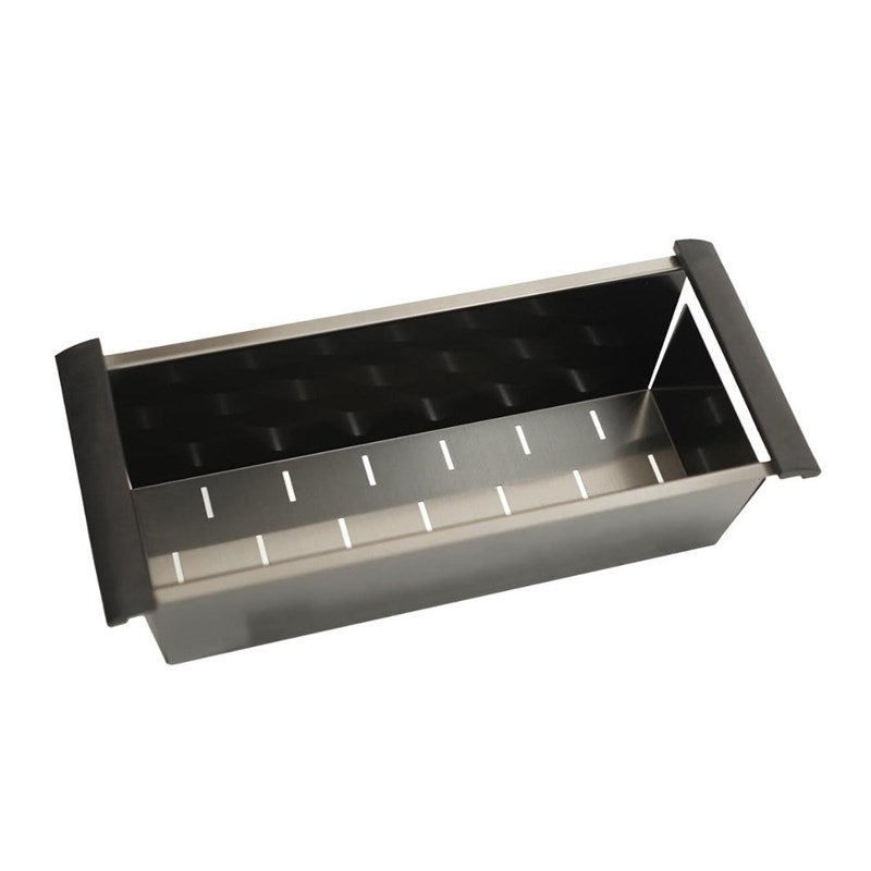 440x190x130mm Gunmetal Stainless Kitchen Sink Colander - MTO Marbles & Tiles Outlet