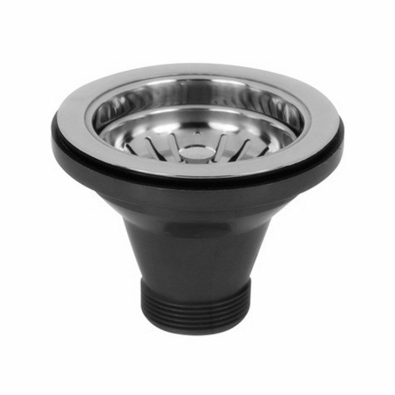 Chrome Kitchen Sink Waste No Overflow - MTO Marbles & Tiles Outlet