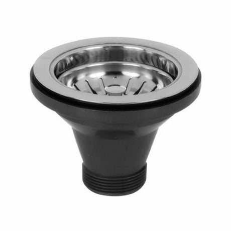 Chrome Kitchen Sink Waste No Overflow - MTO Marbles & Tiles Outlet