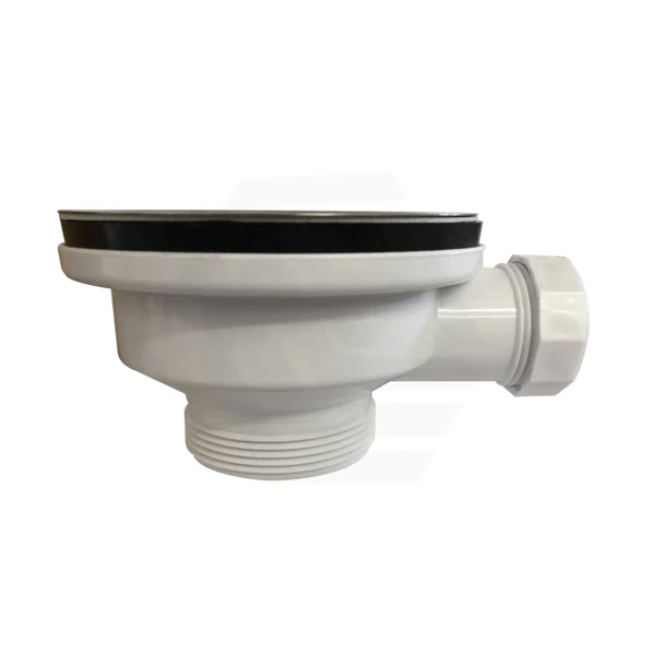 Chrome Kitchen Sink Waste Overflow - MTO Marbles & Tiles Outlet