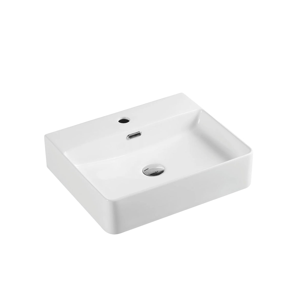 Vento 50M Wall-Hung Rectangular Basin - MTO Marbles & Tiles Outlet