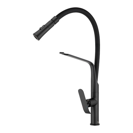 Black Pull Out Kitchen Mixer - MTO Marbles & Tiles Outlet