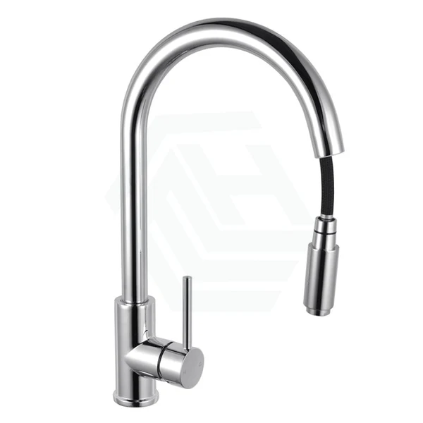 Chrome Pull Out Kitchen Mixer - MTO Marbles & Tiles Outlet