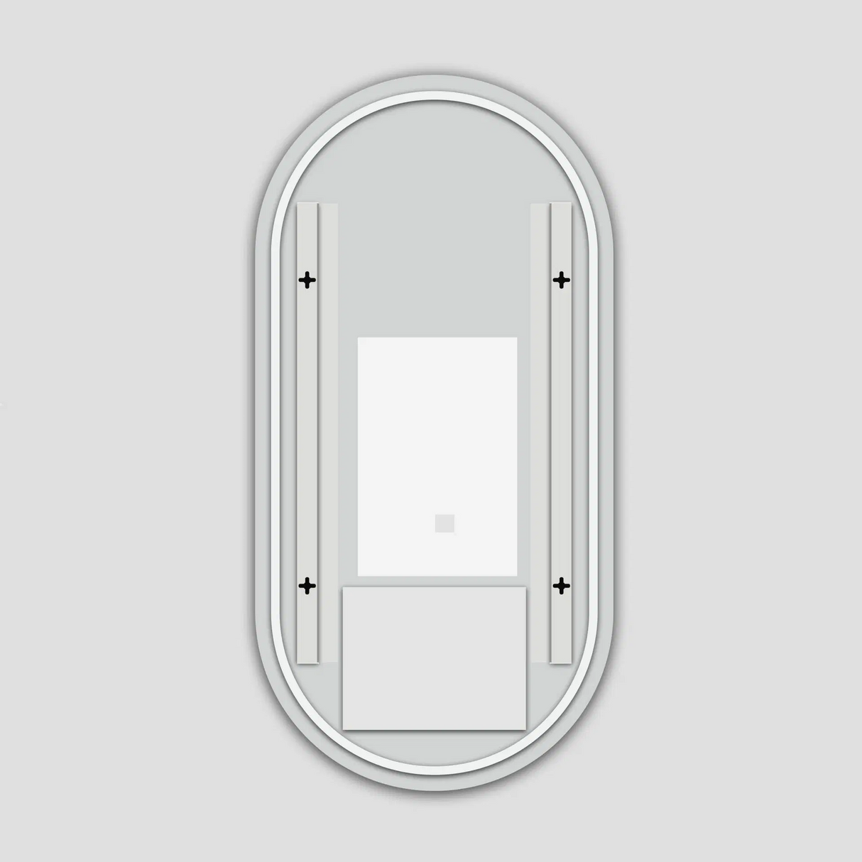 450x900mm LED Mirror - MTO Marbles & Tiles Outlet