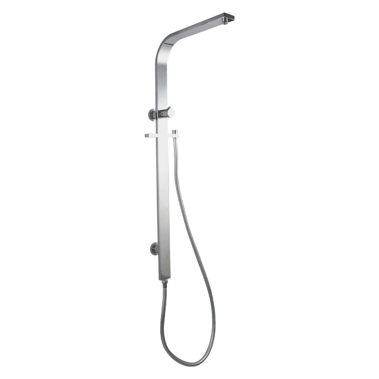 Chrome Shower Rail - MTO Marbles & Tiles Outlet